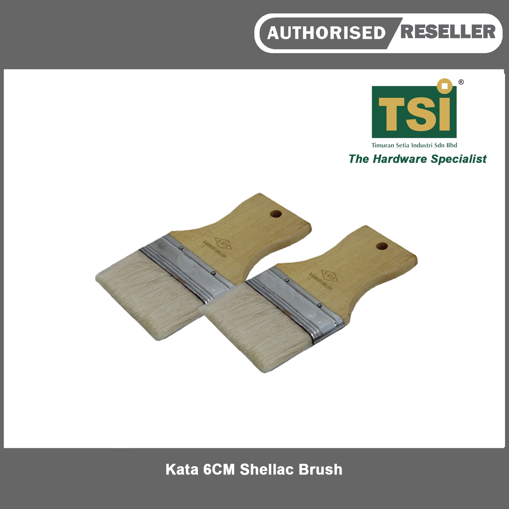 Kata 4CM / 6CM / 8CM Shellac Brush